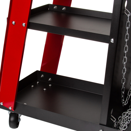 Carucior pentru sudura cu 3 rafturi si suport butelie (M66610R) [2]