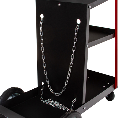 Carucior pentru sudura cu 3 rafturi si suport butelie (M66610R) [4]