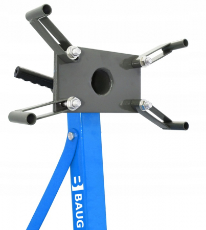 Carucior stand suport motor 900kg rotativ 360° pliabil cu 6 roti (B3208) [1]