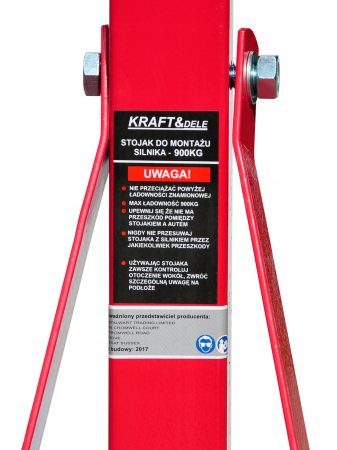 Carucior stand suport motor 900kg rotativ 360° pliabil cu 6 roti (KD325) [9]