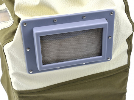 Casca + masca halat protectie sablare nisip (G02023) [7]