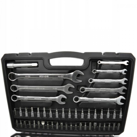 Trusa chei scule tubulare fixe combinate E torx capete surubelnita clichet 110 piese (BX-012S) [5]