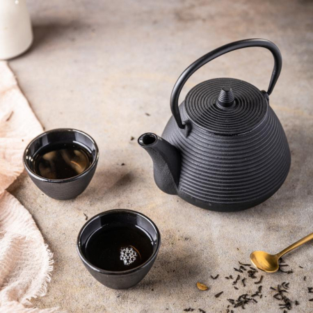 Ceainic 1L din fonta cu filtru si cesti (KH-1846) [17]