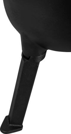 Ceaun de vanatoare din fonta cu capac si picioare 4L (KD4185) [10]