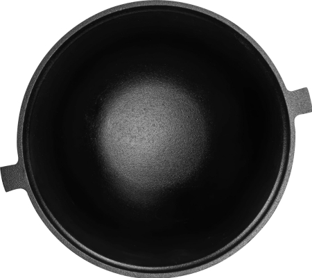 Ceaun de vanatoare din fonta cu capac si picioare 8L (KD4186) [12]