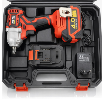 Cheie de impact cu acumulator 20V 2x4.0Ah fara perii pentru strangere si desfacere suruburi (N4345) [3]