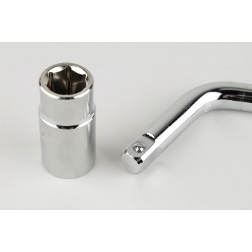Cheie de roti telescopica tip L din otel CrV, 1/2", 17/19 mm, 330-530 mm (MAX1719) [2]