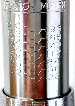 Cheie dinamometrica 1 2 cu 3 tubulare 28-210Nm 17, 19, 21mm (TA4081) [1]