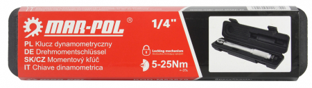 Cheie dinamometrica 1-4 5-25Nm 265mm (M53579) [2]