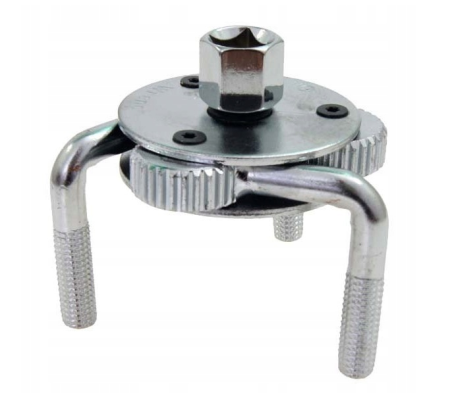 Cheie filtru ulei 3 brate reglabila 50-120 mm adaptor 1/2 3/8 (M57600) [5]