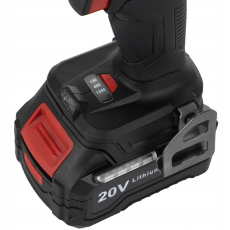 Cheie impact fara fir 20V, 2x4Ah Li-Ion, 1898 Nm, 1/2", 3 trepte viteza, cu incarcator si valiza (TA8000) [10]