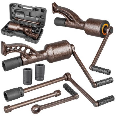 Chei tubulare - Cheie multiplicatoare de cuplu 8500Nm 1:85, kit cu tubulare 32mm si 33mm (XT005)