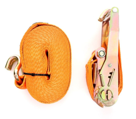 Scripete/chinga auto/troliu - Chinga curea centura de ancorare cu clichet 6m 50mm 5 tone (KD1331)