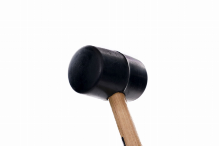 Ciocan de cauciuc cu mâner din lemn (KD900) [3]