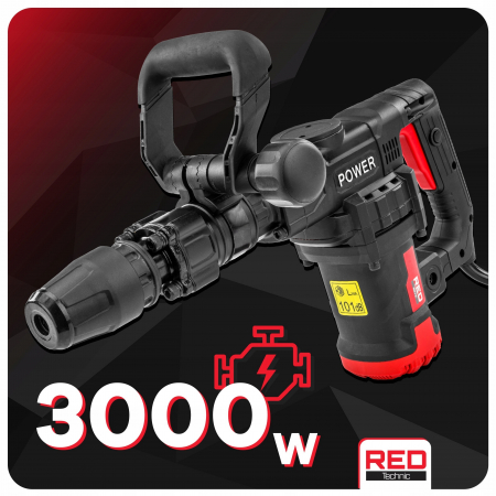 Ciocan demolator 3000W 20J rotopercutor picamer picamar (RTMWB0107) [18]