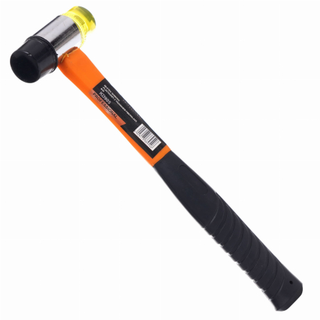 Scule de mana - Ciocan din cauciuc-plastic 30mm cu maner din fibra de sticla (KD905)