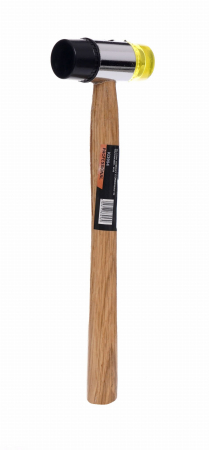 Ciocan din cauciuc-plastic 35mm cu maner din lemn (KD904) [3]