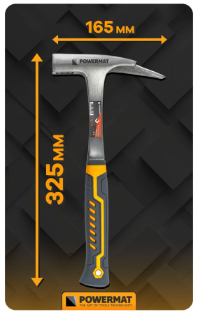 Ciocan dulgher otel calit 600g cap 960g total 325mm maner ergonomic magnet scos cuie (PM-MLT-600-960T) [11]