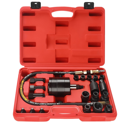 Ciocan pneumatic set 21 piese pentru extragere extragerea injectoarelor otel 20T (KD12533) [2]