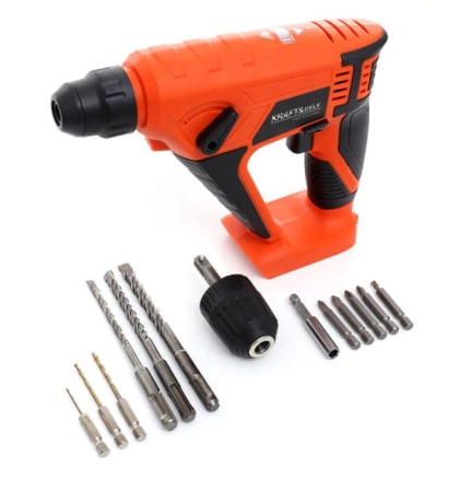 Ciocan rotopercutor 900rpm 4300 BPM fara acumulator si incarcator SERIA X fara baterie si incarcator(KD1756) [1]