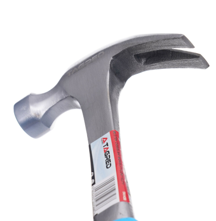 Ciocan tamplar 450 g forjat monolitic cu gheara si maner ergonomic antiderapant  (TA1430) [8]
