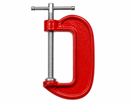Menghina fixare - Clema menghina presa de tamplar de tamplarie tip C 3'' (KD10178)