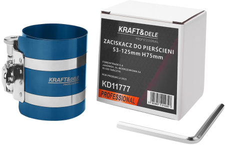 Produse noi (necategorizate) - Clema pentru montarea segmentilor sertizat, pistoanelor, 75-125 mm (KD11777)