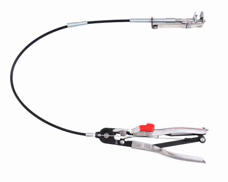 Produse noi (necategorizate) - Cleste autoblocant pentru coliere cu cablu prelungitor 53cm (KD10040)