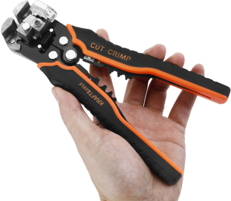 Cleste automat dezizolat cabluri 0.05-10mm2 cu limitator si taietor (KD10887) [11]
