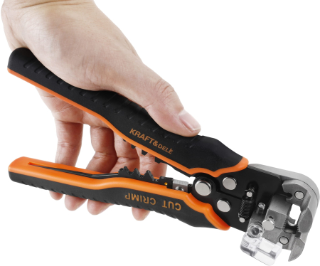 Cleste automat dezizolat cabluri 0.05-10mm2 cu limitator si taietor (KD10887) [12]