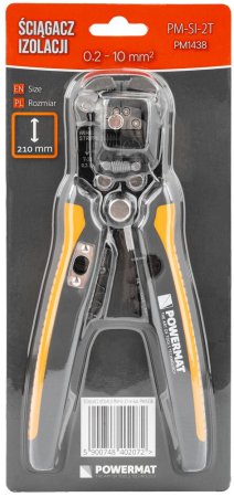 Cleste automat dezizolat cabluri 0.05-10mm2 cu limitator si taietor PM1438 (PM-SI-2T) [19]