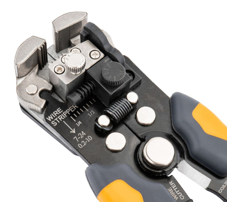 Cleste automat dezizolat cabluri 0.05-10mm2 cu limitator si taietor PM1438 (PM-SI-2T) [7]