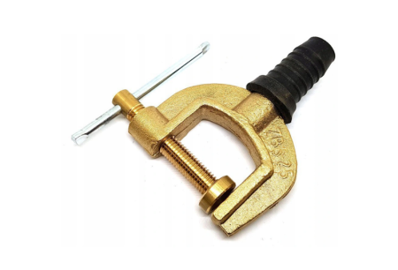 Sudura / taiere - Cleste de masa pentru sudura 200A cu deschidere maxima 34 mm si cablu de 25 mm² (V75308)