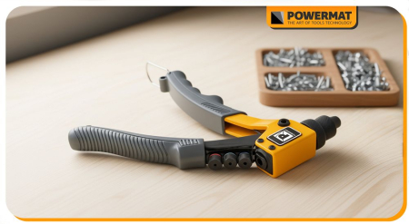 Cleste de nituit manual 200mm pentru nituri 2.4-4.8mm PM1449 (PM-NIR-200T) [11]