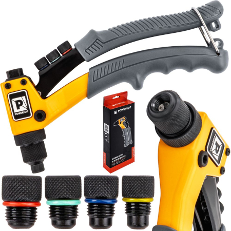 Altele - Cleste de nituit manual 200mm pentru nituri 2.4-4.8mm PM1449 (PM-NIR-200T)