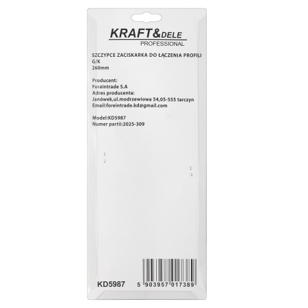 Cleste imbinare profile sertizat gips carton 260mm (KD5987) [11]