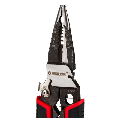 Cleste multifunctional pentru prindere taiere cabluri si dezizolare (M49125) [1]