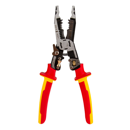 Cleste multifunctional VDE 9 in 1 pentru dezizolare taiere si separare fire (M49126) [5]