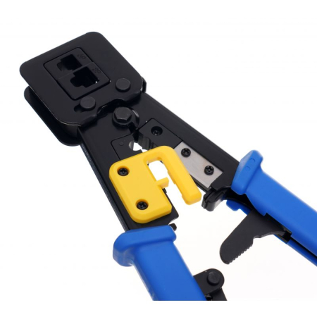 Cleste pentru sertizare conectori RJ45, conectori si mufe retea LAN IT (KD10883) [7]
