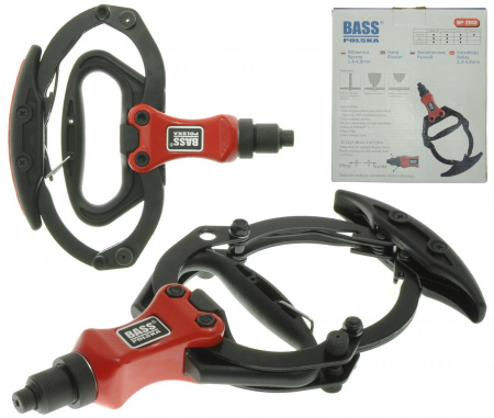 Clesti pentru nituit - Cleste pistol dispozitiv nituit tip T cu pârghie 2.4-4.8mm (BP-2913)