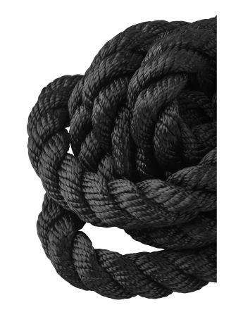 Coarda cinetica 8 m x 32 mm cu rezistenta la rupere 4,7 T si 2 chei Omega (KD11031) [6]