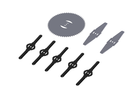 Coasa masina de tuns cu baterie 21V 2x3Ah (KD5124) [12]