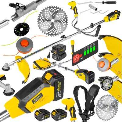 Aparate de tuns - Coasa si trimmer pe acumulator 21V 4Ah cu fir disc si 10000 rpm (ASCGTBH-21V)