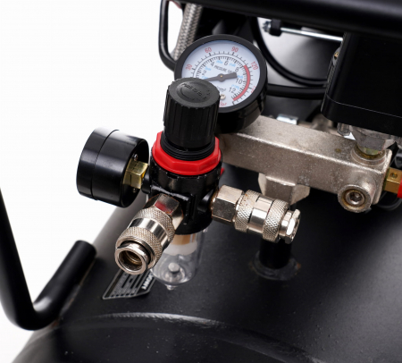 Compresor aer 100L fara ulei silentios 2x1500W 585 L/min (KD1387) [9]