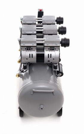 Compresor aer 100L fara ulei silentios 3x1500W 911 L/min (KD1397) [10]