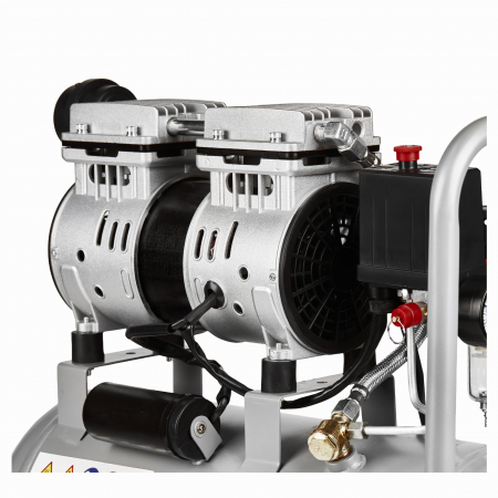 Compresor aer 24L fara ulei silentios 1200W 220 L/min (KD1395) [6]