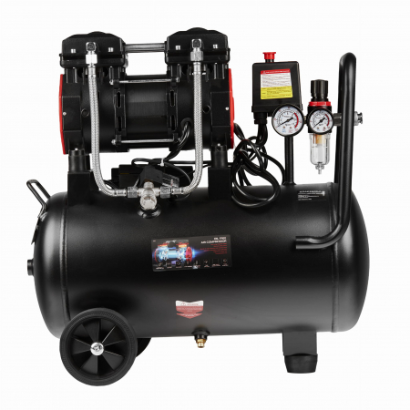 Compresor aer 24L fara ulei silentios 1390W 220 L/min (KD1385) [4]