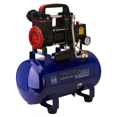 Compresoare - Compresor aer 24L fara ulei silentios 1390W 220 Lmin (KD2128)