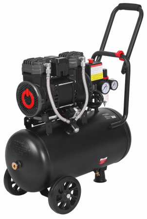 Compresor aer 24L fara ulei silentios 1450W 249 Lmin (KD4081) [6]