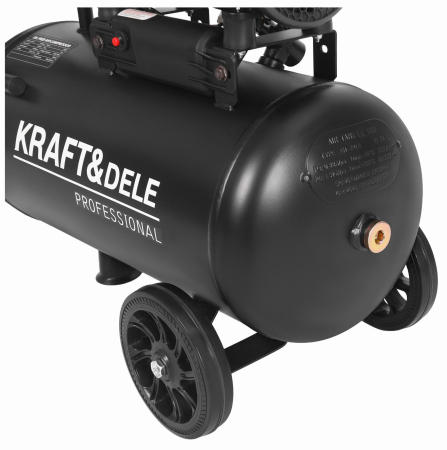 Compresor aer 24L fara ulei silentios 1450W 249 Lmin (KD4081) [14]